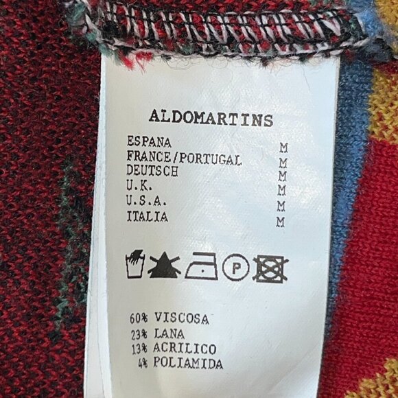 ALDO MARDINS Anthropologie Annistyn Mixed Leopard Print & Coloful Knit Kimono M - Picture 10 of 13